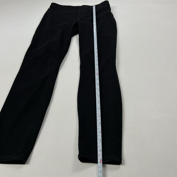 SPANX Black Jean-ish Jeggings Slimming Ankle Skinny Pull On Stretch Womens Small - Picture 4 of 8